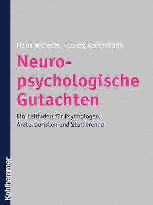 cover image of Neuropsychologische Gutachten